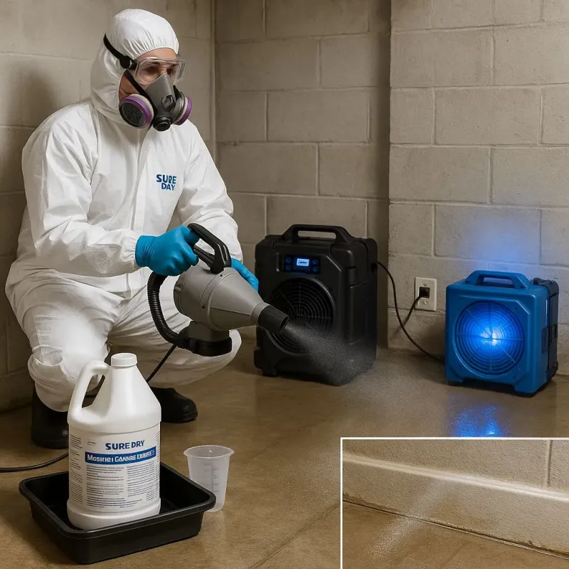 Sanitization and Odor Removal process in Rossville, NY